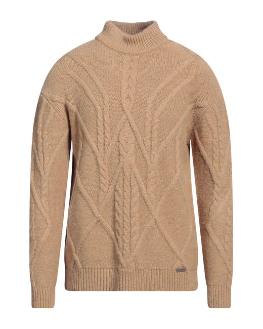 Gaelle Paris Rollkragenpullover in Brown für Herren