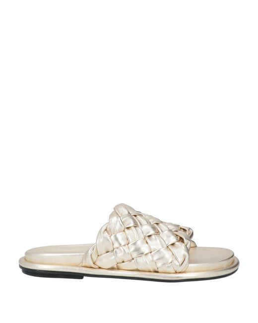 Janet & Janet White Sandals Leather