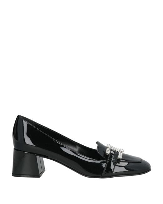Sergio Rossi Black Mokassin