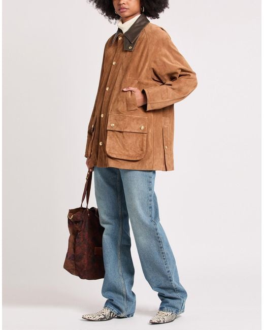 Nili Lotan Brown Jacke & Anorak