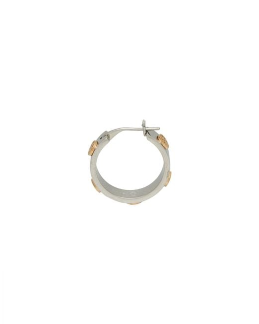 Tory Burch Metallic Ohrring