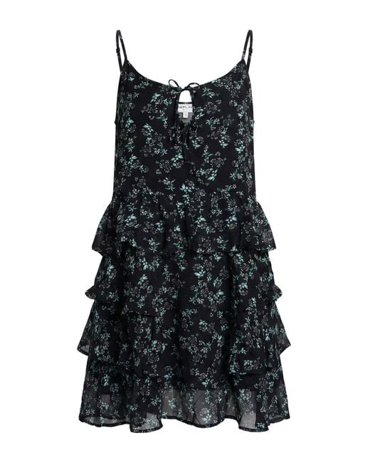 Replay Black Mini Dress