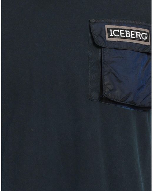 Iceberg T-shirts in Blue für Herren