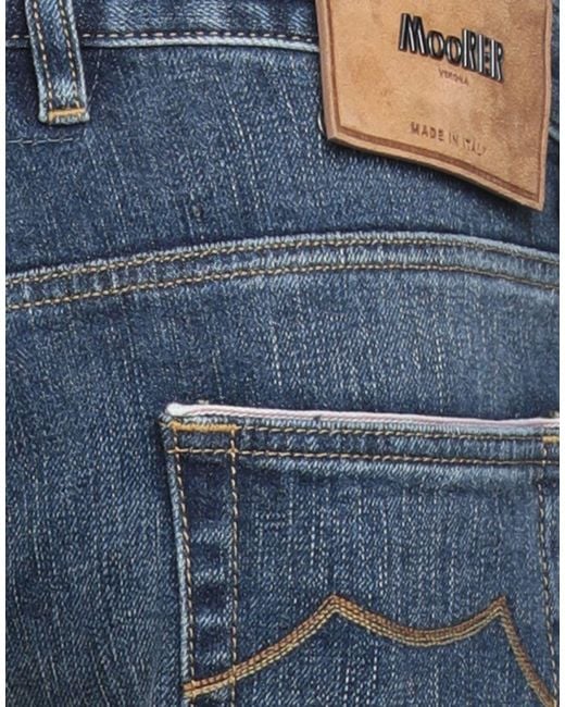 Moorer Blue Jeans for men