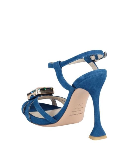 Gianni Marra Blue Sandals