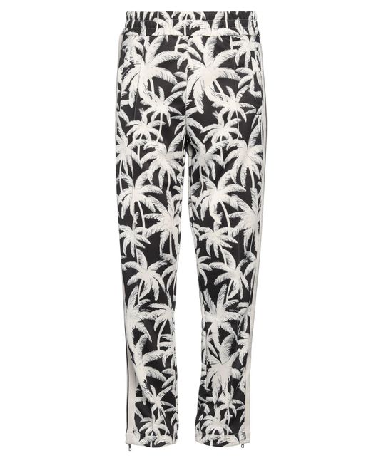 Palm Angels White Trouser for men