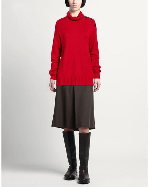 Zadig & Voltaire Red Turtleneck