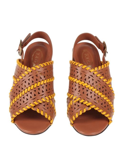 Tod's Brown Sandals
