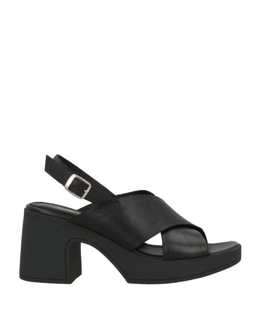 SOFIA MARE Black Sandals Leather