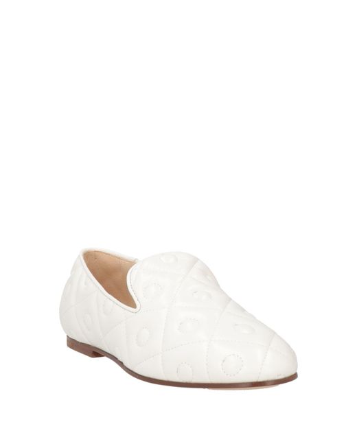 Tod's White Loafer