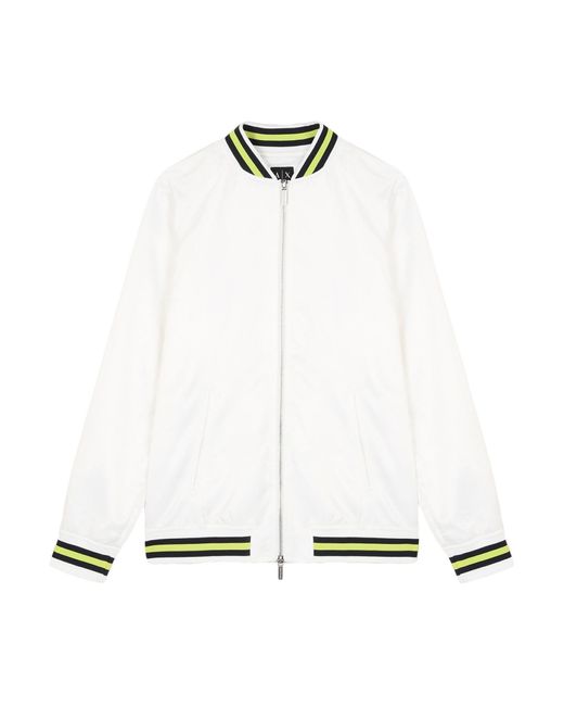 Armani Exchange White Jacket