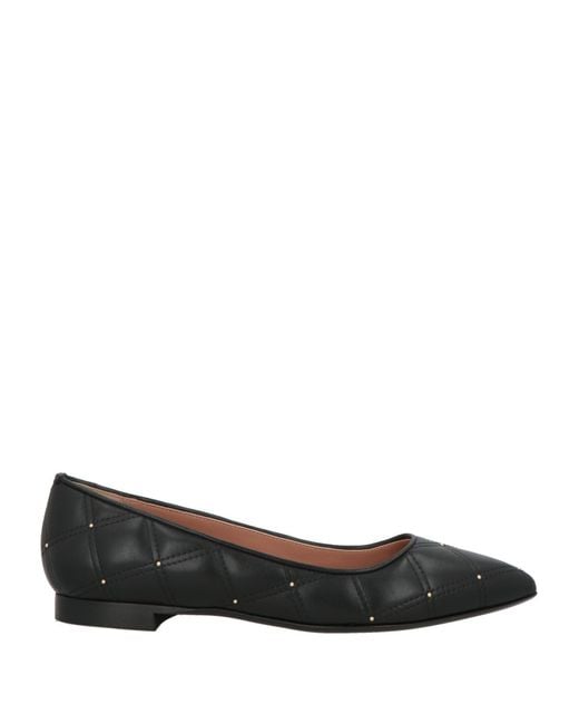 Pollini Black Ballet Flats