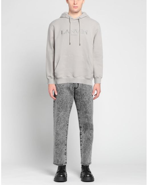 Lanvin Gray Sweatshirt for men