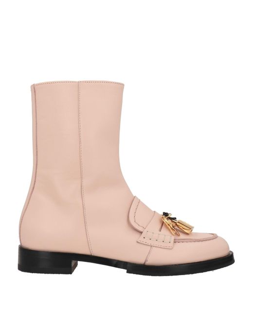 N°21 Pink Ankle Boots