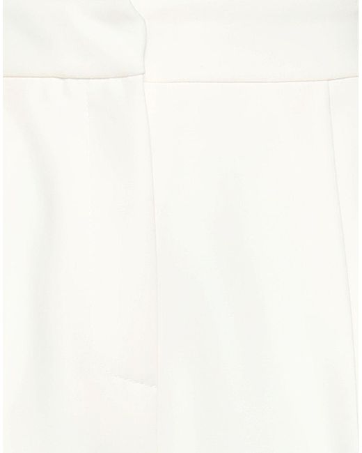 SIMONA CORSELLINI White Shorts & Bermuda Shorts