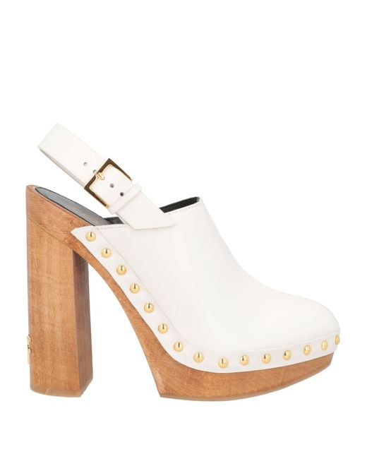 Tom Ford White Mules & Clogs
