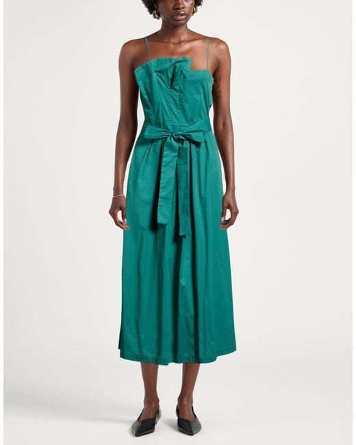 Robe Midi Alpha Studio en coloris Green