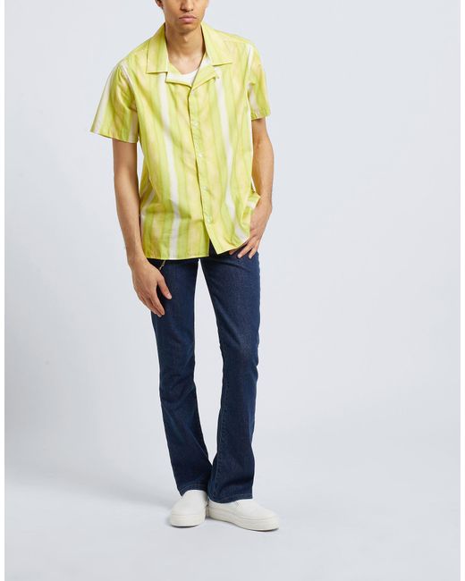 8 by YOOX Yellow Shirt for men