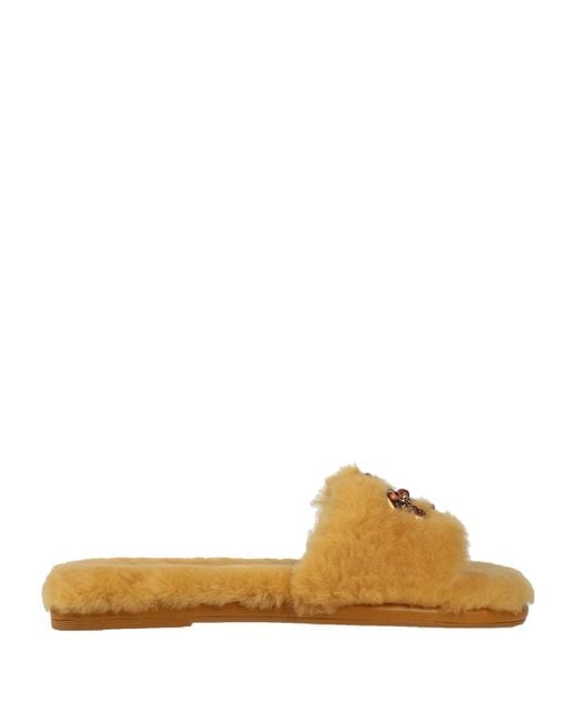 Tory Burch Yellow Sandals