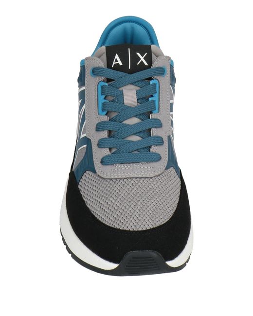 ARMANI EXCHANGE Blue Trainers for men