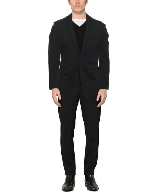 Dondup Black Suit Jacket for men