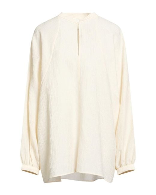 Studio Nicholson White Ivory Top Cotton, Polyamide