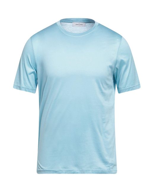 Gran Sasso Blue T-shirt for men