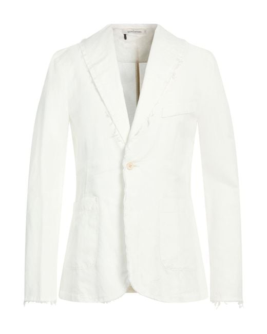 Nostrasantissima White Blazers for men