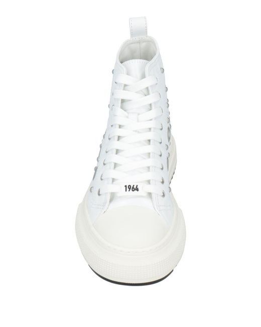 DSquared² White Sneakers Leather
