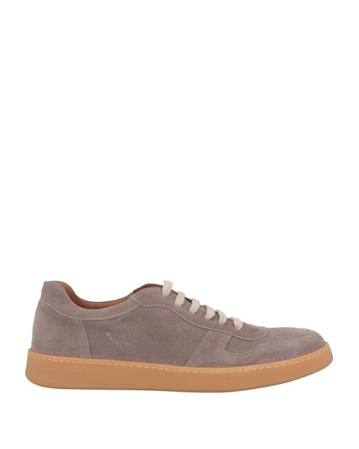 Baldinini Brown Sneakers Leather for men