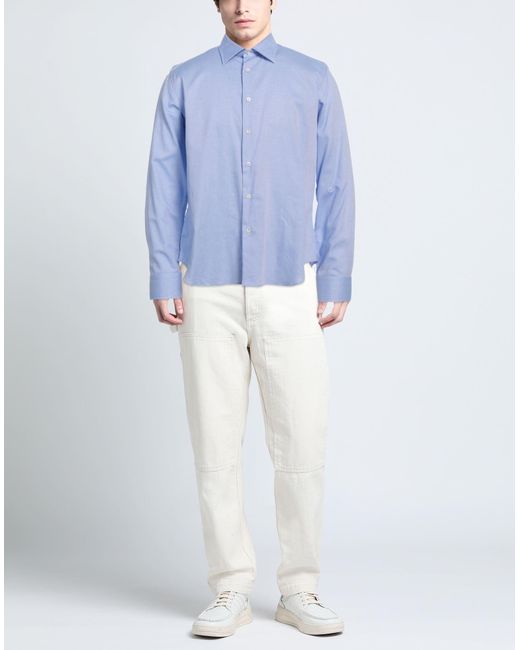 Agho Blue Shirt for men