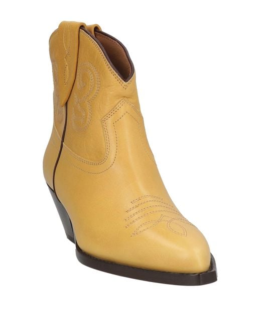 Isabel Marant Natural Ankle Boots
