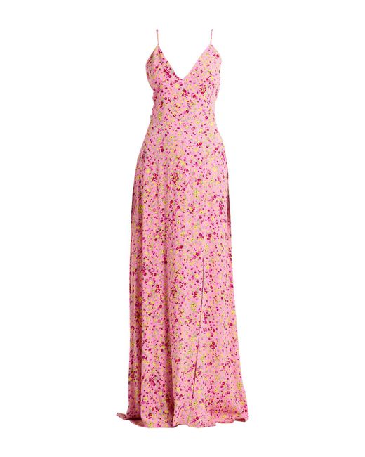 ROTATE BIRGER CHRISTENSEN Pink Maxi Dress