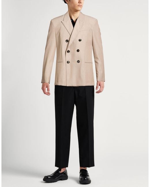 AMI Natural Blazer Virgin Wool for men