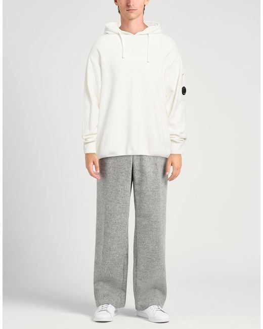 C P Company White Sweaters for men