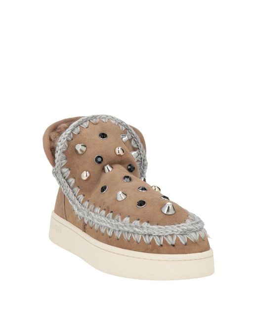 Mou Natural Ankle Boots