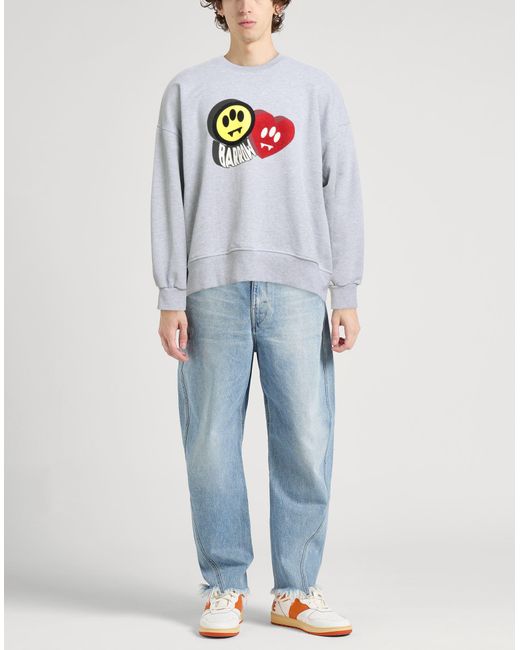 Barrow Gray Sweatshirt for men