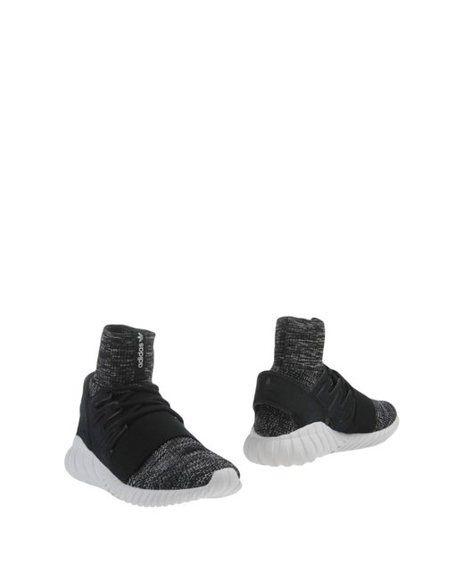 adidas Originals Leather Ankle Boots in Black for Men - Lyst