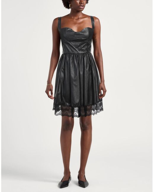Marc Ellis Black Mini Dress Polyester