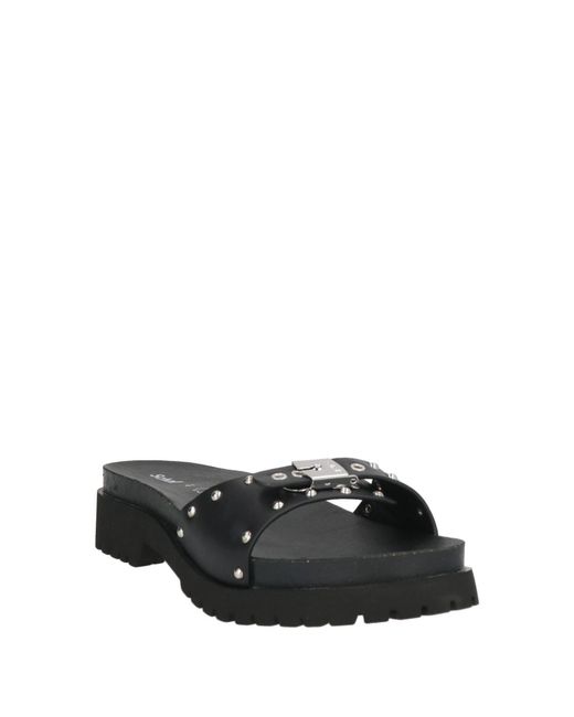 Scholl Black Sandale