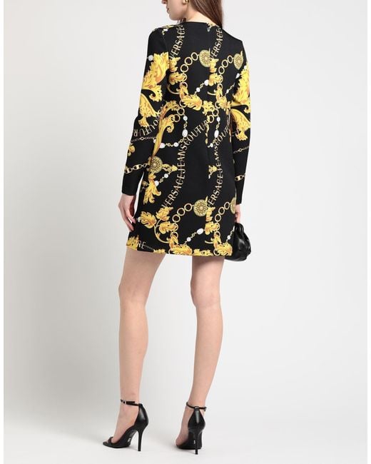 Versace Jeans Couture Black Mini Dress