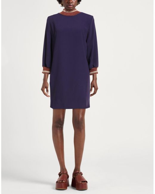 Hanita Blue Mini Dress