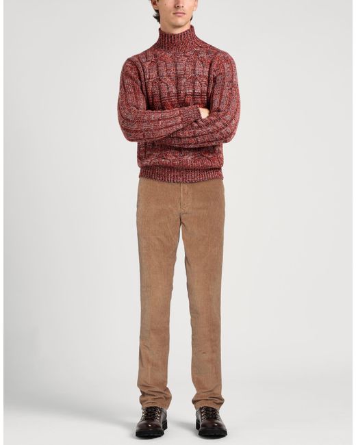 Incotex Brown Trouser for men