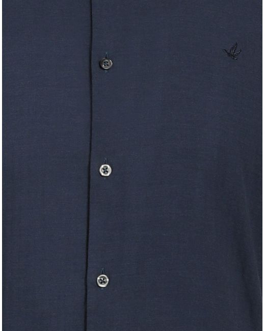 Brooksfield Blue Shirt Cotton for men