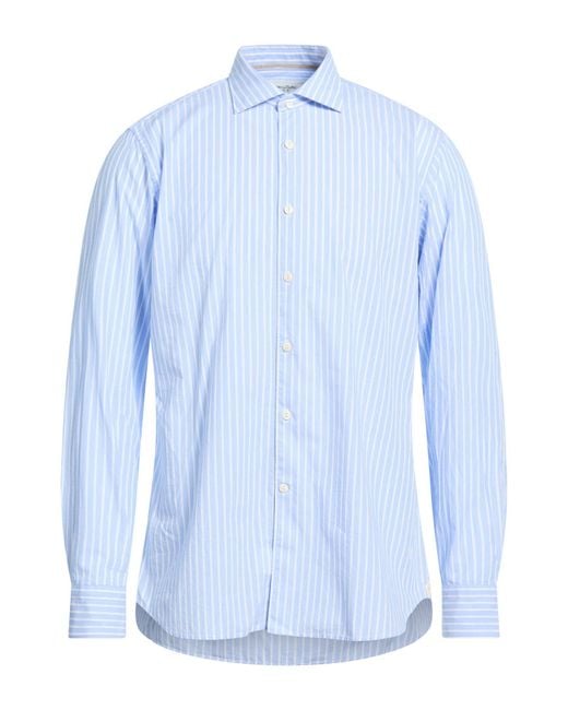 Tintoria Mattei 954 Blue Shirt for men