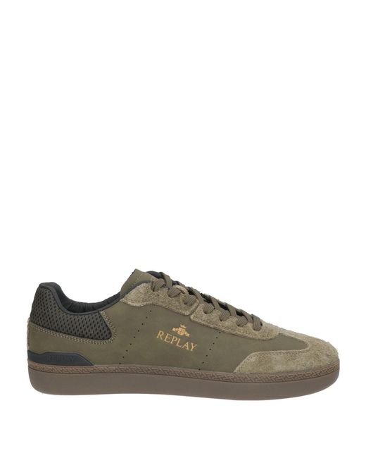 Replay Green Trainers for men
