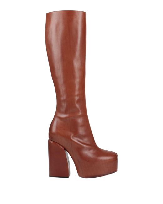 Dries Van Noten Brown Heeled Boots