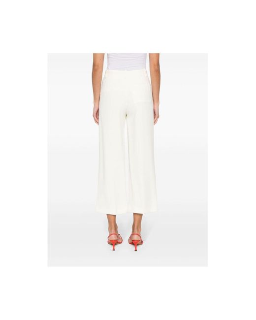 Pantalon Erika Cavallini Semi Couture en coloris White