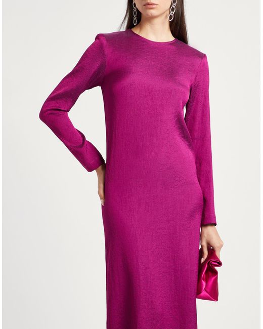 Robe longue Alysi en coloris Purple