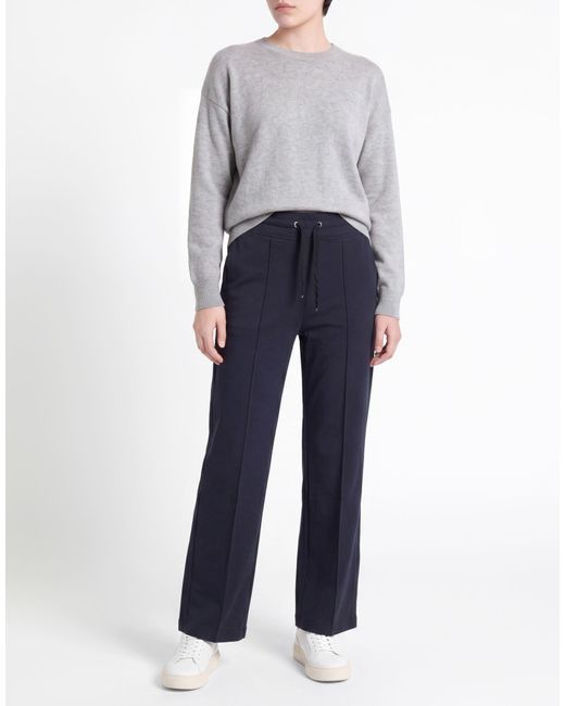 Moorer Blue Pants Viscose, Polyamide, Elastane